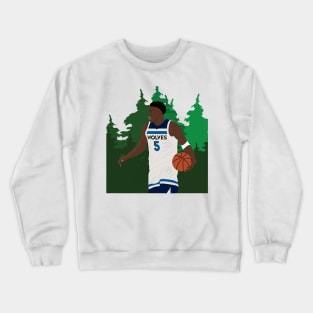 Anthony Edwards with the ball in his hands Crewneck Sweatshirt